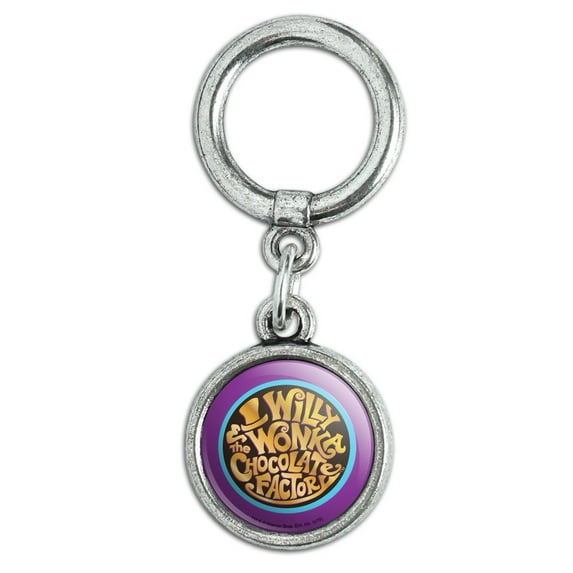 Willy Wonka and the Chocolate Factory Logo Shoe Sneaker Shoelace Charm Decoration