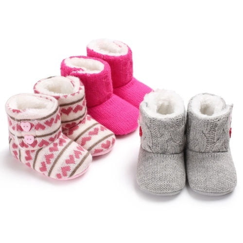 woolen shoes for baby girl