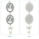 thumbnail image 5 of WORGEOUS 2pcs Boda Bouquet Photo Charm Memorial Photo Charm Foto Frame Pendants, 5 of 8