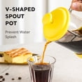 thumbnail image 2 of Cafetière en Verre borosilicate 800ml Verre transparent en Acier Inoxydable, 2 of 3