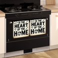 thumbnail image 2 of 2 Pcs Funny Kitchen Towels,The Kitchen Is the Heart Of the Home Microfiber Dish Towels,Kitchen Tea Towels,Kitchen Towel Set (18" X 26"), 2 of 3
