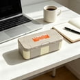 thumbnail image 4 of 1100ML Interchangeable Divider Bento Lunch Box with 2 and 3 Inserts and Cutlery, Portable Microwave Safe Food Container, Customizable Meal Prep Container with Removable Dividers, 4 of 6