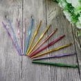 thumbnail image 1 of Maoww 12Pcs Metal Handle Crochet Hook Knitting Needles Set, 1 of 4