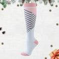 thumbnail image 2 of FhsagQ Socks Socks for Men Plus Size Crotchless Exercise Stress Socks Elastic Socks Running Skipping Compression Socks Stockings Jacquard Calf Socks Light Yellow S, 2 of 3