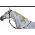 thumbnail image 2 of Pro Rider Hand Braided Multicolored Nylon Horse Barrel Reins w/ Snaps 607152, 2 of 5