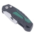 thumbnail image 1 of Cuchillo multiusos plegable de acero de alta dureza con mango de plástico y cortador de cajas, portátil y plegable para papel, 1 of 15