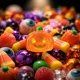 thumbnail image 2 of HWRETIE Luminous Pumpkin Ornament,Glowing Halloween Decoration, 2 of 7