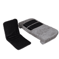 thumbnail image 3 of FFZ Gray Convertible Fold Out Single Sofa Bed Right Part Complete Product, 3 of 7