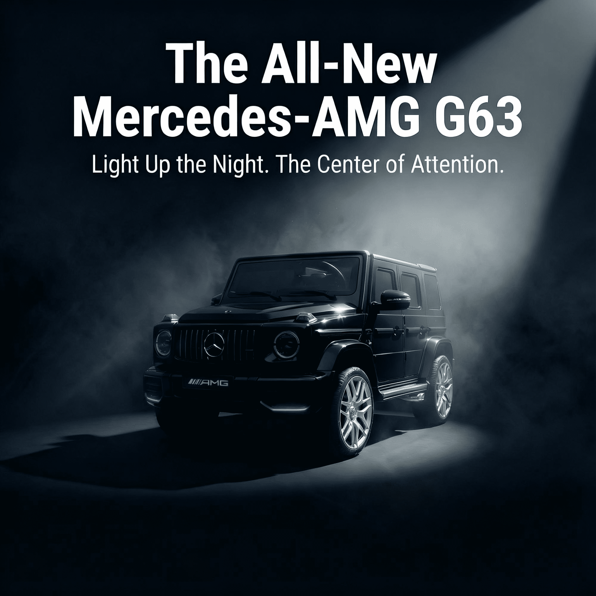 Cozphia Licensed Mercedes-Benz AMG G63 Ride on Car,12V Electric Vehicles with Remote Control,Rechargeable Battery,Flickering Lights/LED Lights, Bluetooth,Music