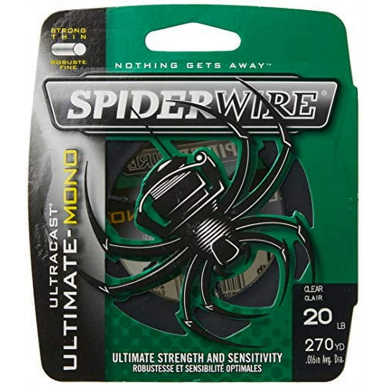 Spiderwire Ultracast Ultimate-Mono - Clear 12lb x 300yd