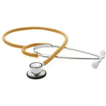 ADC Proscope 675 Pediatric Dual-Head General-Exam Stethoscope, 31.5" Length, Gold