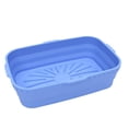 thumbnail image 4 of Silicone Air Fryer Baking Pan Square Rectangular Foldable Silicone Air Fryer Mat, 4 of 4