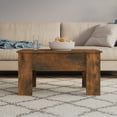 thumbnail image 1 of vidaXL Coffee Table Smoked Oak 79x49x41 cm Engineered Wood, 1 of 5