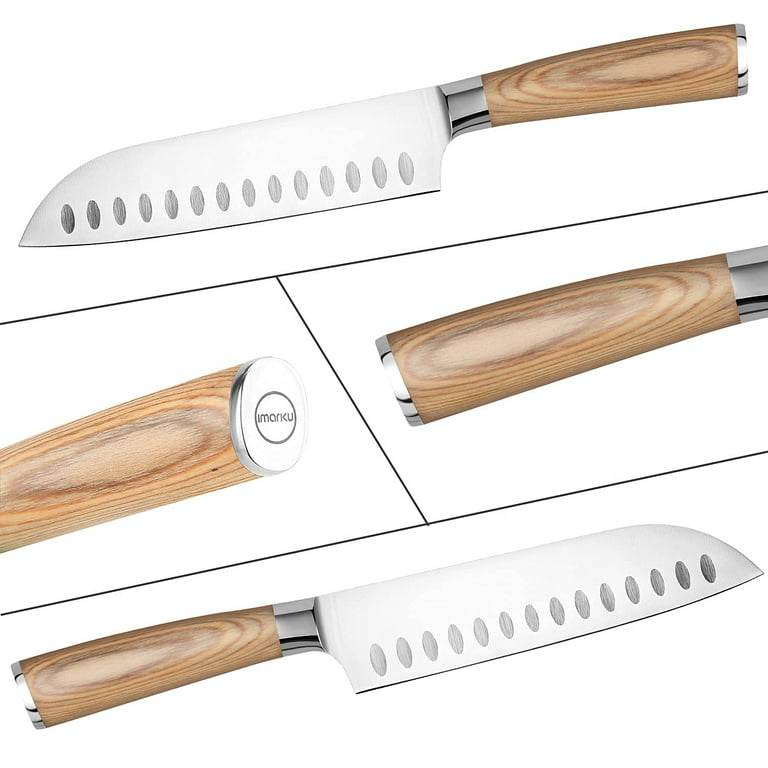 imarku 7-Inch Santoku Kitchen Knife - ATGRILLS