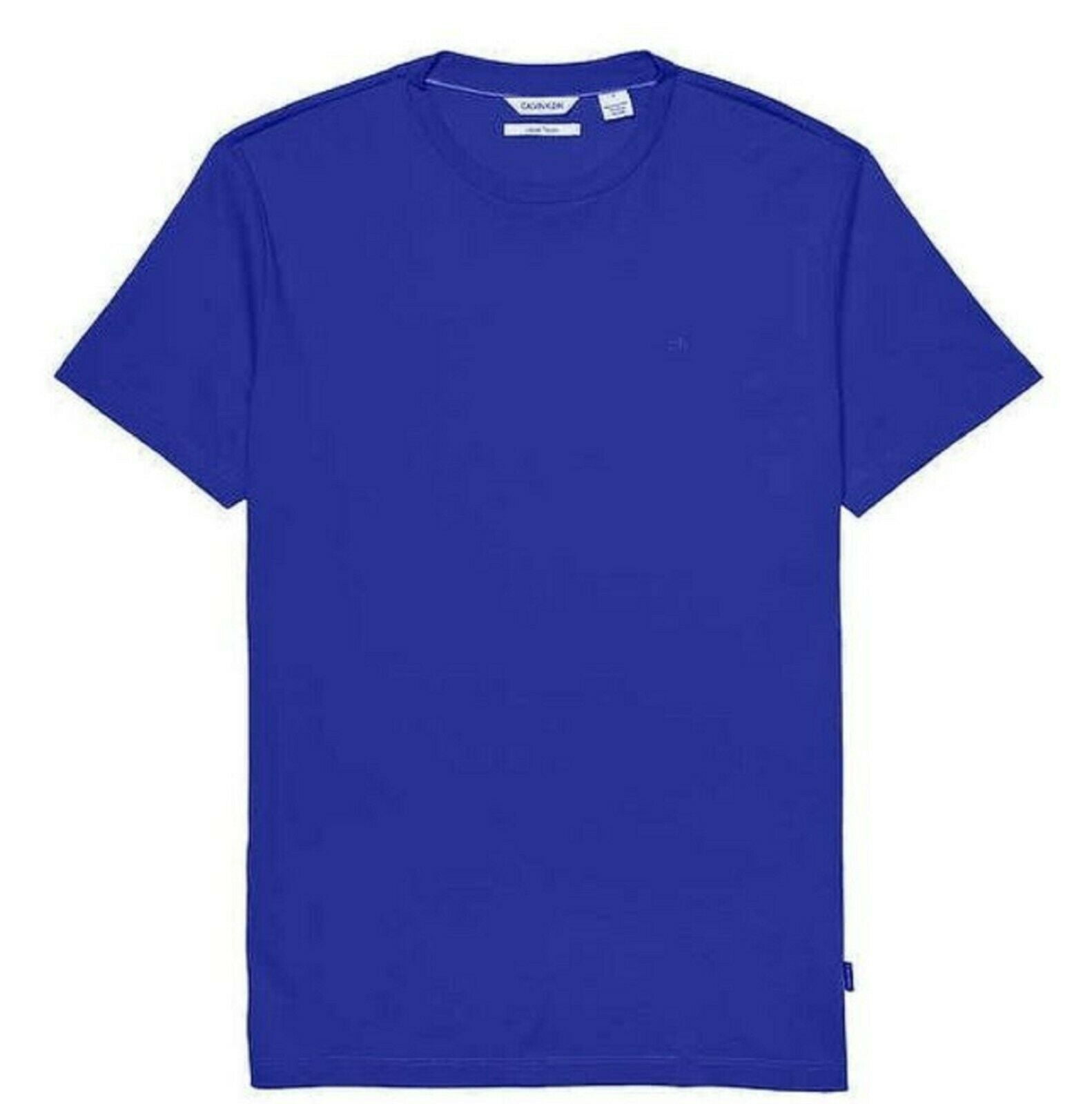 Calvin Klein Men's T-Shirt Liquid Touch Crewneck Tee (Island Blue,  XX-Large) 