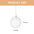 thumbnail image 2 of Lampe de Plafond en Forme de Boule Ronde Suspension Luminaire Fournitures pour la Maison, 2 of 8