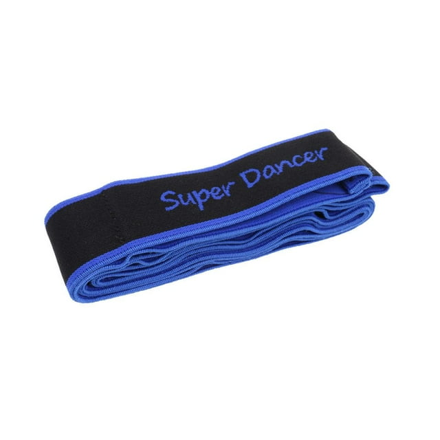 8-Loops Dance Training Resistance Band Gym Belt Strap Blue