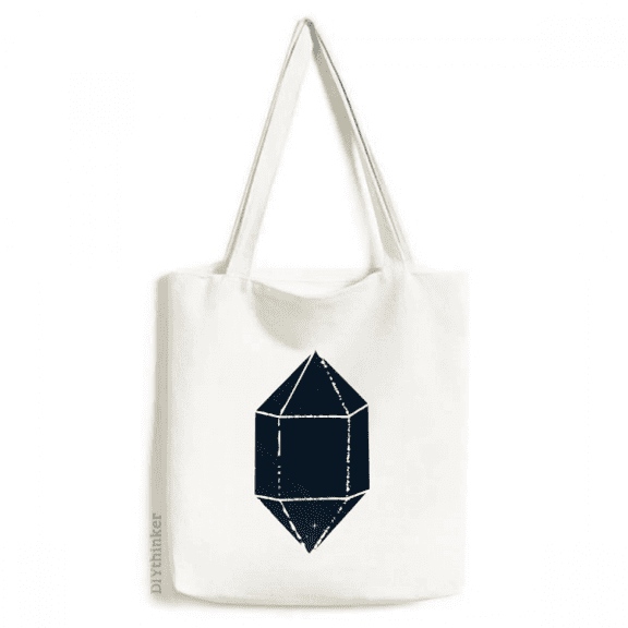 Star Crystal Blue Universe Sky Fantasy Tote Canvas Bag Shopping Satchel Casual Handbag