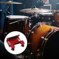 thumbnail image 1 of FESTFENDS Professional Metal Bass Drum Lift Platform in Red Practical Drum Set Accessory, 1 of 6