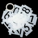 thumbnail image 4 of Kearding Kit de plantillas de números, decoraciones convenientes, plantillas de letras, patrón de alfabeto, accesorios de papelería, 26 Cocina y Comedor Números de 10 piezas, 4 of 6