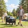 thumbnail image 2 of Outsunny Chariot Pliant de 80 L avec Roues, Chariot Pliable, Noir, 2 of 10