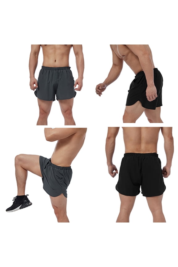 Men's Summer Gym Workout Shorts Lightweight Athletic Shorts for Running Jogging Bodybuilding Training