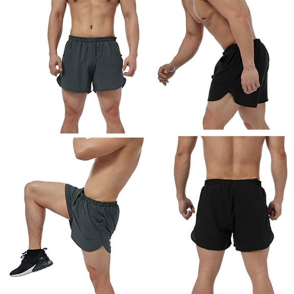 Men's Summer Gym Workout Shorts Lightweight Athletic Shorts for Running Jogging Bodybuilding Training