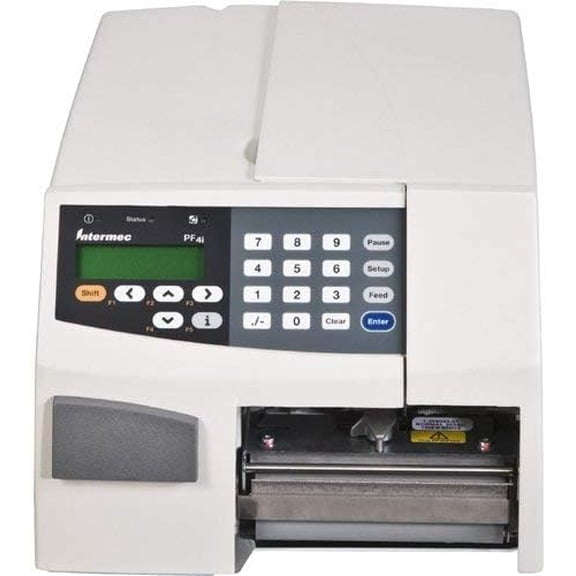 Restored Intermec EasyCoder PF4i Direct Thermal Label Printer Monochrome, 4-Inch Print Width, 203 dpi, USB/Serial/Ethernet Connectivity (PF4ID03100030031) (Refurbished)