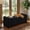 Black(Teddy Fabric), variant on Hobooment 51" Corduroy Storage Bench Ottoman with Cushion for Bedroom, Gray