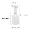 Electric Spray Bottle Automatic Plant Mister 2L Rechargeable Battery