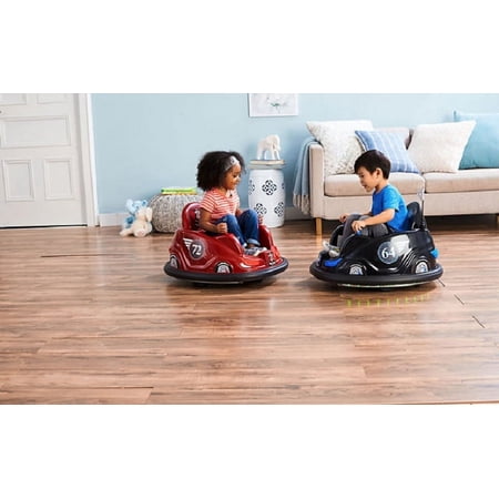 Flybar 6-Volt Battery Powered Electric Bumper Cars, 2 Pack