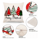 thumbnail image 5 of Fundas De Almohada Navideñas De Cojín Decoracion Navidad 4 Pzs, Negro, 5 of 5