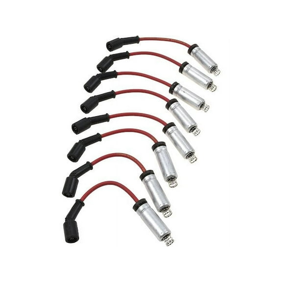 Spark Plug Wire Set - Compatible with 2014 - 2020 Chevy Silverado 1500 2015 2016 2017 2018 2019