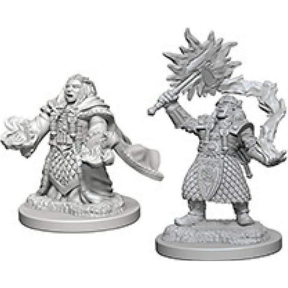 Wizkids WZK72625 Dungeons & Dragons Nolzurs Marvelous Miniaturess of Dwarf Female Cleric W4