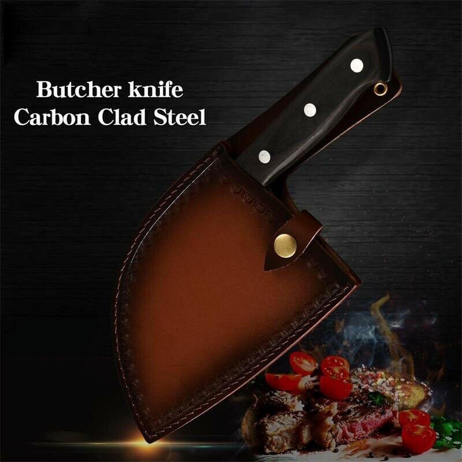 ROCOCO Chef Knife Hand Forged Sharp Japanese Cooking Knives Professional  Meat Vegetable Cleaver for Home Kitchen 7.5 Birthday Thanksgiving  Christmas