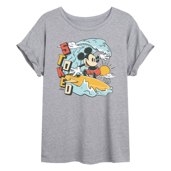 Disney - Mickey Stoked Relaxed Fit T-Shirt