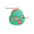 thumbnail image 5 of Crochet Bucket Hat for Women Knit Handmade Foldable Floppy Beach Hat Fashion Cute Comfy and Casual, 5 of 5
