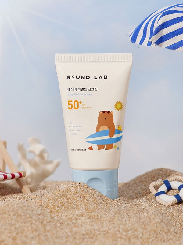Round Lab Baby Mild Sunscreen SPF50+ PA++++ 60ml - Walmart.ca