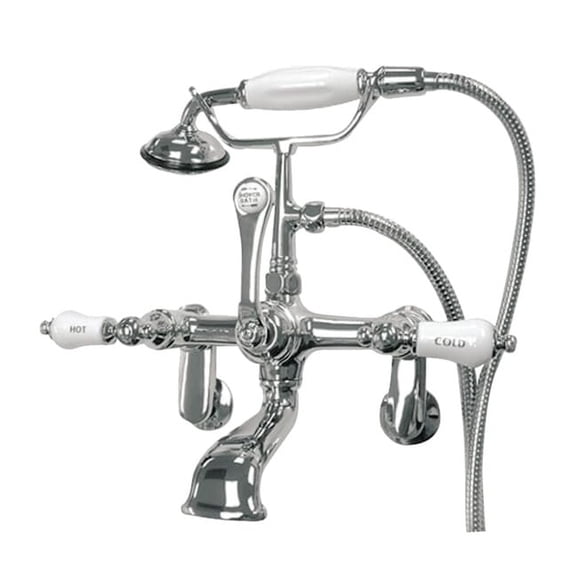 Kingston Brass CC54T1 Adjustable Center Wall Mount Tub CC54T1