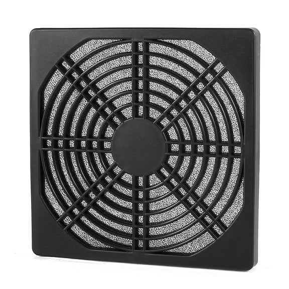 120mm PC Cooler Fan Dust Filter Dustproof Case Cover Computer Mesh Black