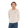 thumbnail image 2 of U.S. Polo Assn. Men's Cotton Crewneck Tee with Long Sleeves, Sizes S-XL, 2 of 5