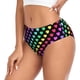 thumbnail image 2 of Fotbe Rainbow Hearts Calzones Estampados para Mujer – Ropa Interior de Algodón, Cómoda, Suave y Elástica-X-Small, 2 of 6