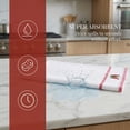 thumbnail image 4 of Unique Bargains 2Pcs Cotton Absorbent Fast Drying Dish Towels White Pears 25" x 15", 4 of 8