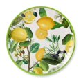 thumbnail image 2 of Limone 14.5 in. Multi-Colored Melamine 2-Piece Platter Set, 2 of 5