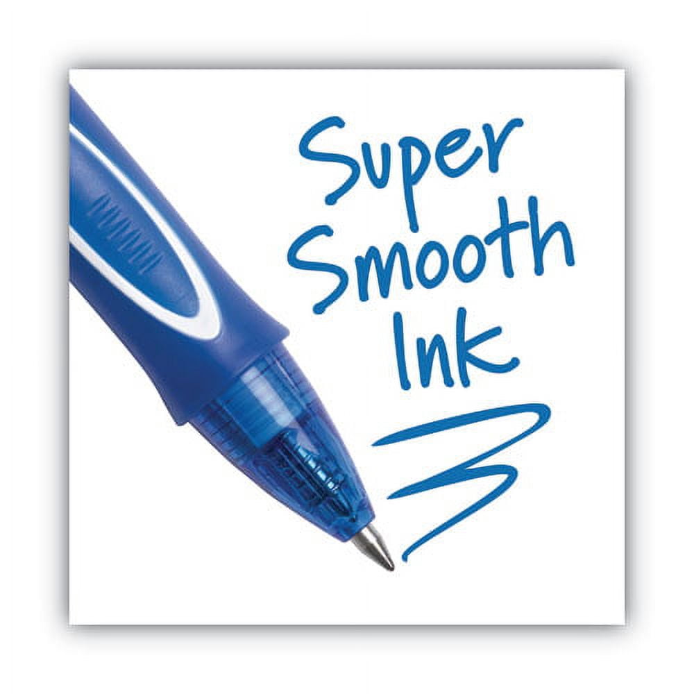 "Gel-Ocity Quick Dry Gel Pen, Retractable, Medium 0.7 Mm, Blue Ink, Blue Barrel, Dozen | Bundle of 10 Dozen"