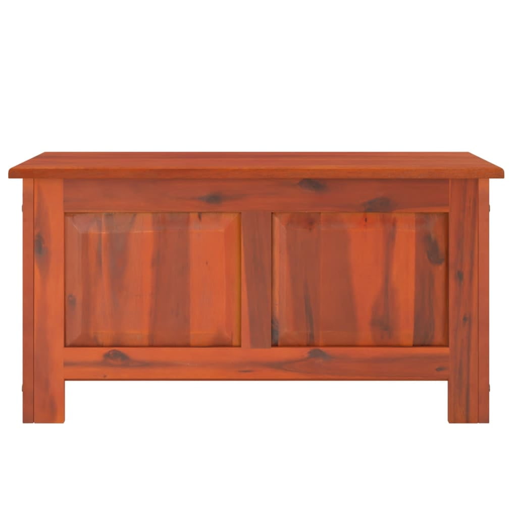 vidaXL Storage Chest with Lid Toy Box Trunk Entryway Hallway Solid Wood Acacia