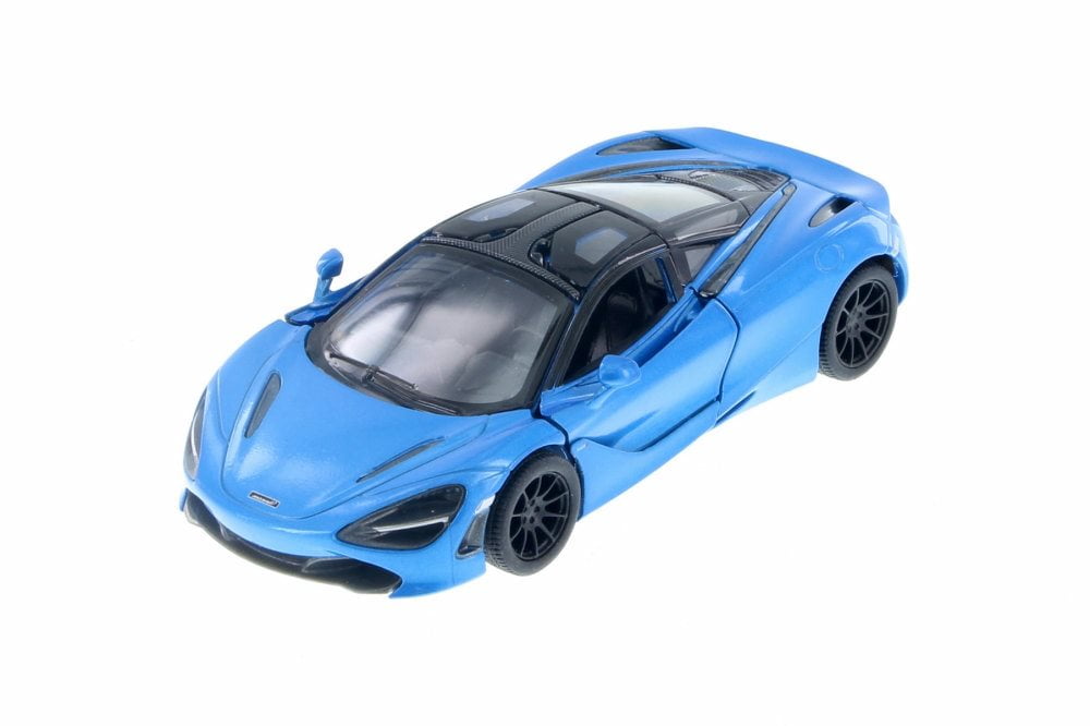 Kinsmart McLaren 720s Blue 1:36 DieCast Model Toy Car Collectible Hobby Super Sport Car Collection 