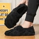 thumbnail image 5 of Zapatillas térmicas planas antideslizantes cómodas con cierre de gancho y bucle para hombres y mujeres DQrwqpou Tenis De Mujer Tenis De Hombre, 5 of 8