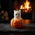 thumbnail image 5 of Halloween Scented Candle, Pumpkin Shaped Candle Decor, Handmade Soy Wax Candle for Fall Home Decor, Halloween Party Tabletop Decoration, 5 of 6