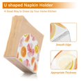 thumbnail image 5 of Yayeee Napkin Holder for Table Kitchen Paper Tissue Organization, Floral Orange, 5 of 8